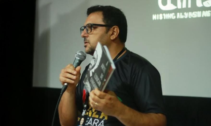 Mestre Caboré em Palestra