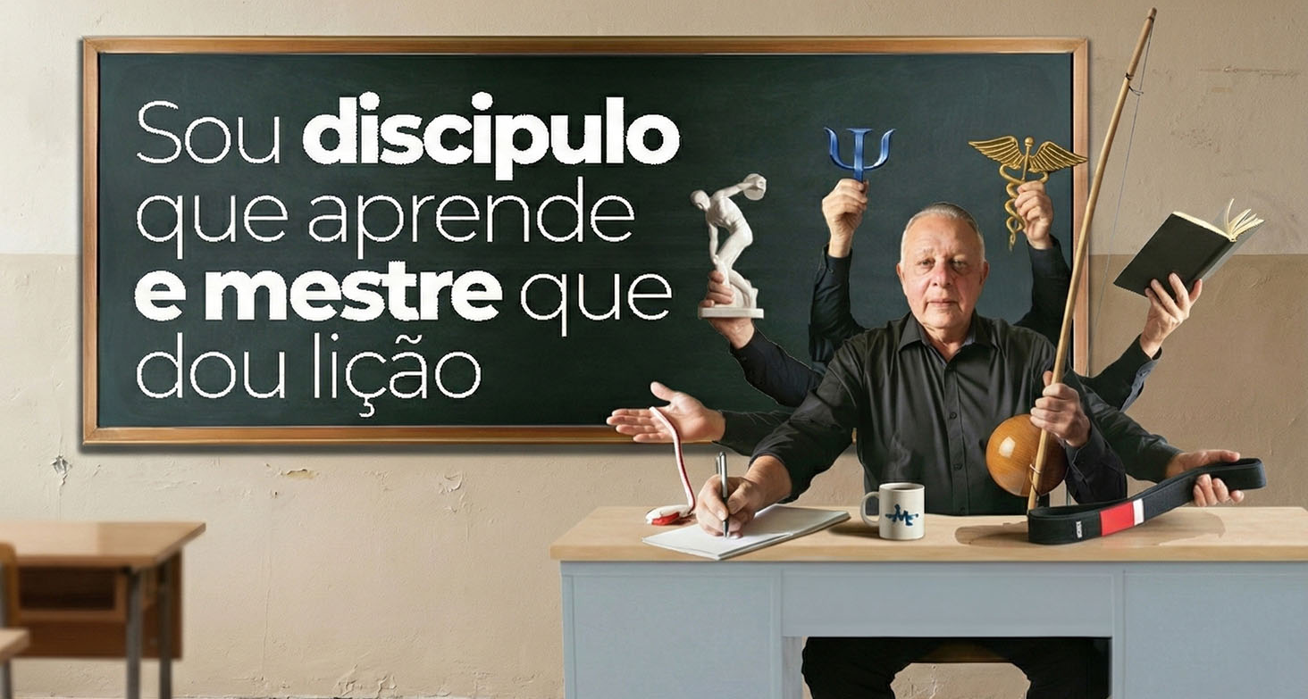 Mestre Dunga - Sou discípulo que aprende e mestre que dou lição